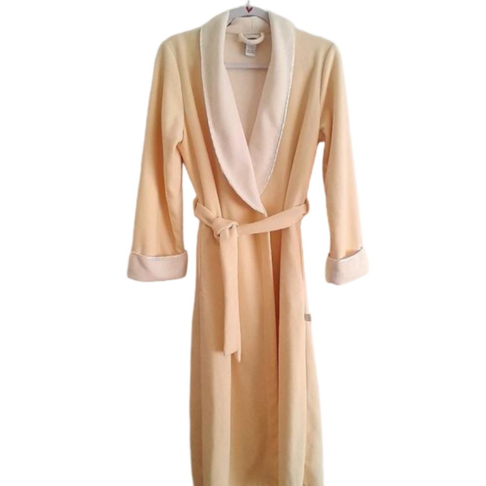 Celeste Luxury Soft Long Velvety fleece Robe  Sz S (S-M)